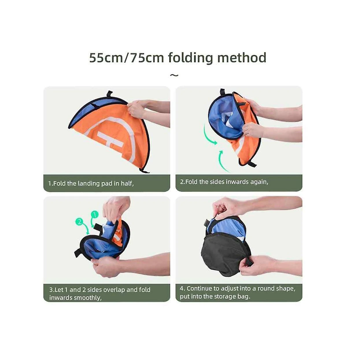 Foldable Landing Pads 40cm For Mini 3,mini 3 Pro,mini 2 Se,mini Se,mini 2 Quadcopters Landing Pad U 1 Foldable Landing Pads 40cm For Mini 3,mini 3 Pro,mini 2 Se,mini Se,mini 2 Quadcopters Landing Pad U