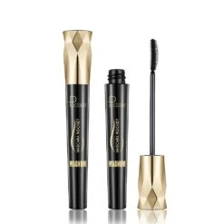 Pudaier Waterproof Silk Fiber Mascara Black Curling Thick Long Lengthening Lash