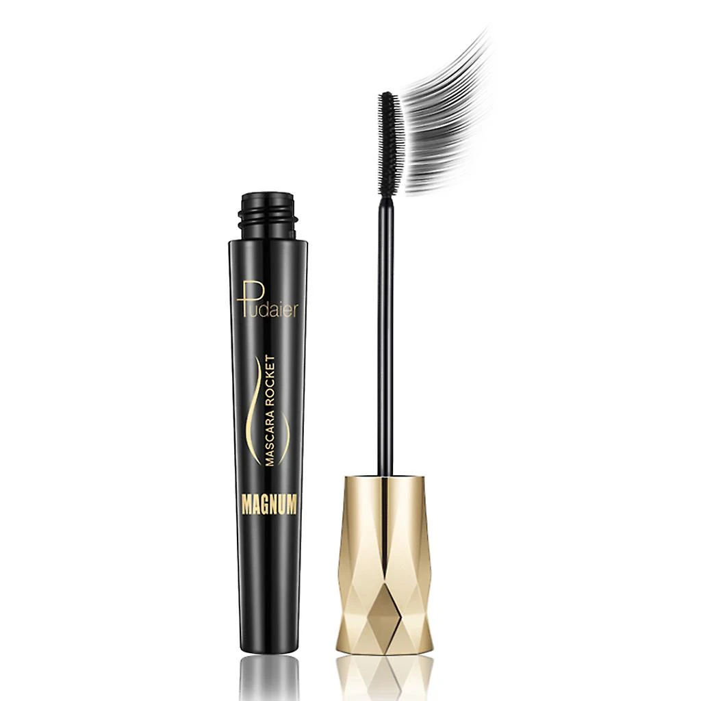 Pudaier Waterproof Silk Fiber Mascara Black Curling Thick Long Lengthening Lash 4 Pudaier Waterproof Silk Fiber Mascara Black Curling Thick Long Lengthening Lash - Image 4