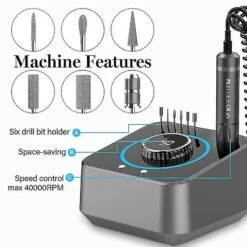 40000rpm Electric Nail Drill Professional Nail Machine Brushless Motor Nail Grinder -Cosmetics Promotion Store 1067494664 max