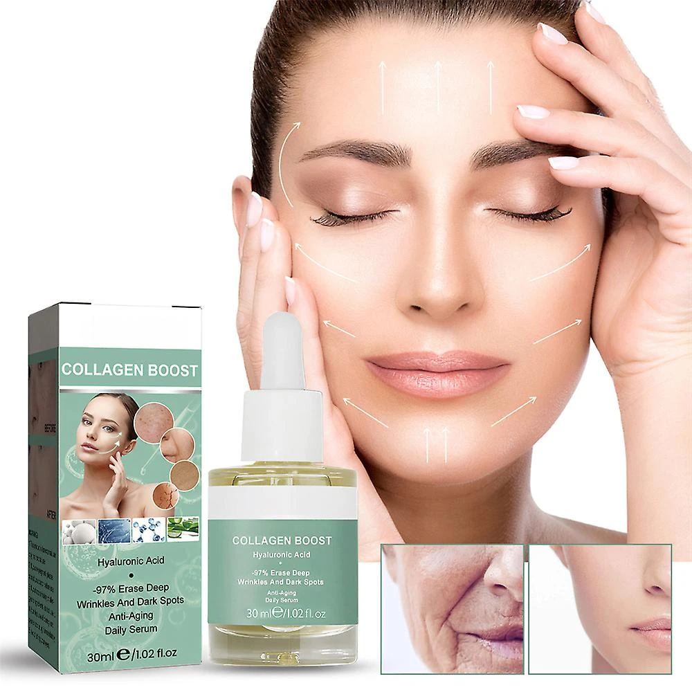 30ML Collagen Anti-aging Face Serum Mild And Not Irritating Moisturizing Shrink Pores 3 30ML Collagen Anti-aging Face Serum Mild And Not Irritating Moisturizing Shrink Pores - Image 3