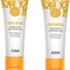 2pcs Orange Peeling Gel, Orange Exfoliating Whitening Gel, Face Exfoliator, Gel Face Scrub For Women