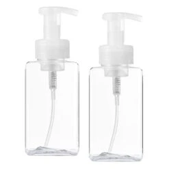 2 Pcs Travel Pump Bottles Toiletries Hand Soap Bottle Hand Wash Bottle Hand Foam Pump Bottle Hand Soap Foaming Bottles -Cosmetics Promotion Store 1103531623 max