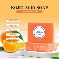 Kojic Acid Soap Skin Brightening Soap Lightening Skin Cleanser Bar Soap For Face Body 140g -Cosmetics Promotion Store 1121001213 max