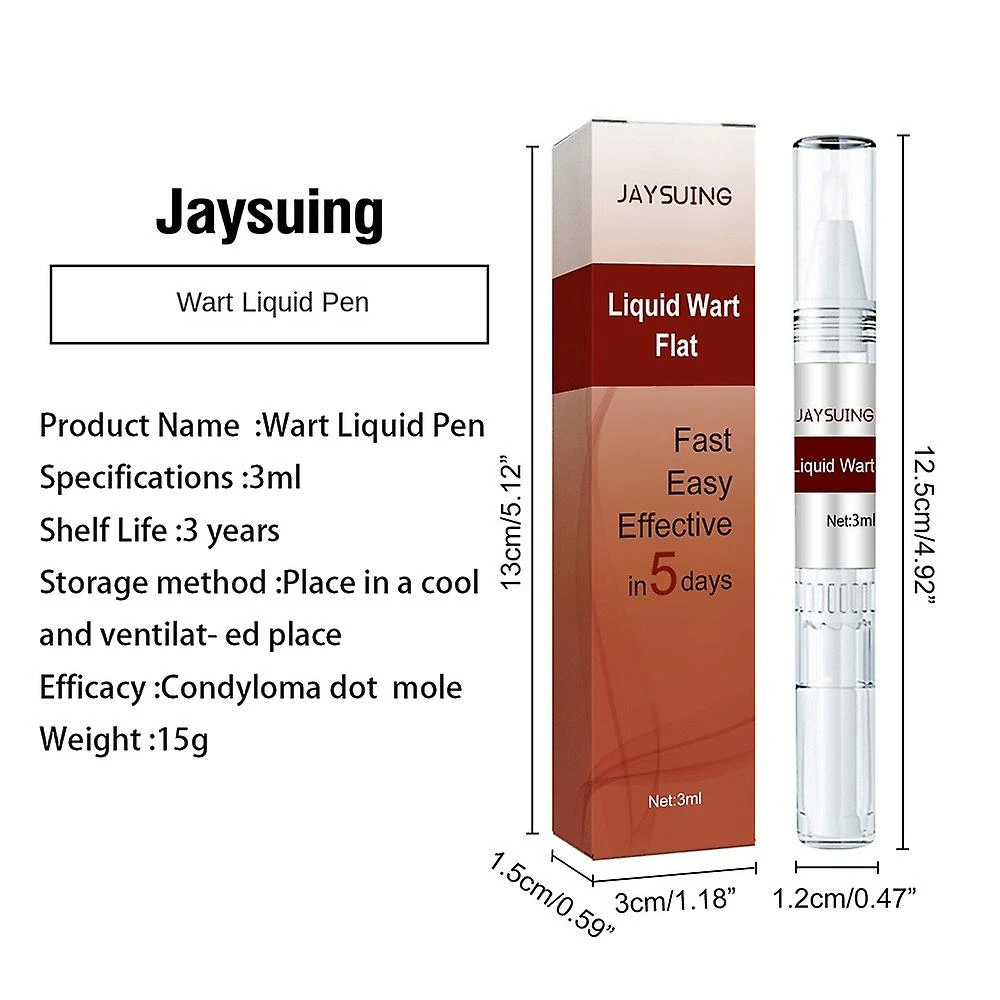 Skin Tags&moles Warts Corn Remover,tag Removal Skin Treatment Pen Face Care Mole Remover Wart Remover 3pcs 5 Skin Tags&moles Warts Corn Remover,tag Removal Skin Treatment Pen Face Care Mole Remover Wart Remover 3pcs - Image 5