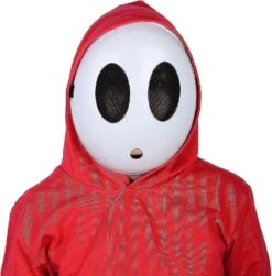 White Shy Guy Mask Girl Halloween Mask Full Face Mask Costume Cosplay Prop Accessories -Cosmetics Promotion Store 1130440413 max