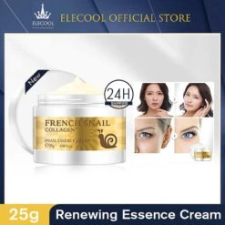 2023 French Snail Face Cream Hyaluronic Acid Anti Wrinkle Anti Aging Collagen Cream Face Cream