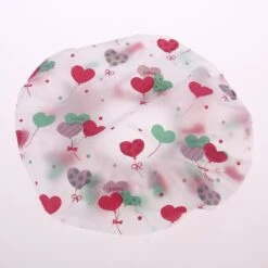5pcs Women Waterproof Shower Bath Hat With Bear Bowknot Balloon Cherry Design For Adult -Cosmetics Promotion Store 1139574558 max