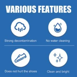 White Shoe Cleaning Cream Shoes Whitening Cleansing Cream Deyellowing Cream 3pcs