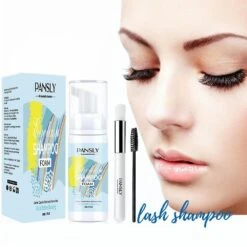 1-3pcs Eyelash Shampoo For Eyelash Extension 50ml Eyelash Foam Cleanser With Soft Brush 1PC -Cosmetics Promotion Store 1149595156 max