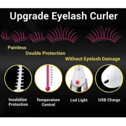 Ed Eyelash Er,electric Eyelash Er,electronic Eye La Ing Comb, Ing La Usb Char