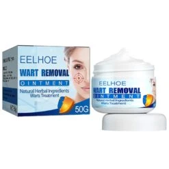 Grace Natural Wart Remover Cream, Painless Plant-based Wart Removal, No Artificial Ingredients, For Body, Neck, Armpits Feet (50g)