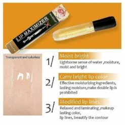 Professional Lips Makeup Plumper Lip Gloss Long Lasting Big Lip Plump Moisturizer Volume Full Sexy Lipgloss Fade Lip Lines