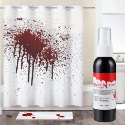 Halloween Fake Blood Spray 60ml Bloody Mary Makeup Splatter For Theater Halloween Zombie For Vampire For Monster Dress U