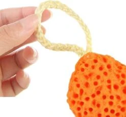 Sponges Set Of 3 Bath Sponge Shower Natural Body Sponge Honeycomb Texture Vegetable Bath Sponge For