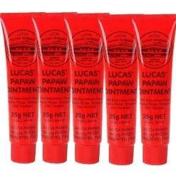 5pcs Face Care Lucas Papaw Ointment Multifunctional Hydrating Lip Balm