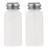 2pcs 250ml Anti-static Pressure Alcohol Bottle Pump Dispenser For Storing Liquid Alcohol (white)