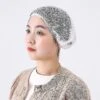 200pcs Dust Cap Head Cover Disposable Non-woven Cap Mesh Strip Cap