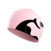Swimming Hat Comfortable Feeling Skin-touch Waterproof Elastic Protect Ear Large Size Silicone Material Unisex Swimming Hat Swimming Supply