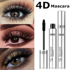2pcs Silver Tube Waterproof Mascara Make Long & Curl Eyelashes Not Dizzy Easy To Remove Black Mascara Everlong Lasting -Cosmetics Promotion Store 1236545469 max