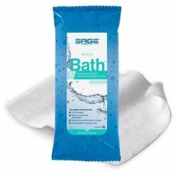 Sage Rinse-Free Bath Wipe, Count Of 1 (Pack Of 1)
