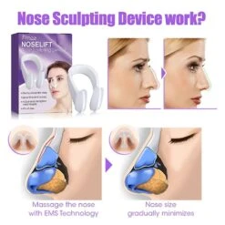 Nose Shaper Device White Silicone Nose Up Lifting Shaping Bridge Straightening Slimmer Device No Painful Beauty Tools -Cosmetics Promotion Store 1252079435 max