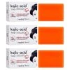 1/2/3pcs Kojie San Skin Lightening Kojic Acid Bar Soap / Body Lightening Lotion 3pcs
