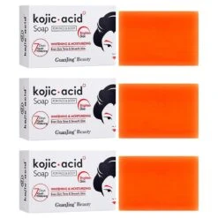 1/2/3pcs Kojie San Skin Lightening Kojic Acid Bar Soap / Body Lightening Lotion 3pcs