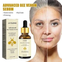 Advanced Bee Venom Serum, Bee Venom Serum, Hyaluronic Acid Moisturiser For Face, Anti-ageing Face Serum, Collagen Moisturiser