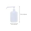3pcs Portable Plastic Spray Bottles Fine Mist Spray Avoid Light Empty Bottles