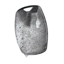 Soft Silicone Body Cleansing Brush Shower Scrubber, Gentle Exfoliating And Massage For All Kinds Of Skin Grey -Cosmetics Promotion Store 1271125357 max