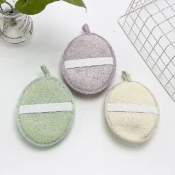 Piece-pack Bath Shower Loofah Cushion Sponge Mesh Cushion Shower Ball Exfoliating Body Loofah Cushio -Cosmetics Promotion Store 1277817543 max