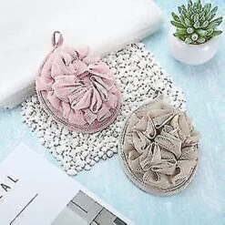 Piece-pack Bath Shower Loofah Cushion Sponge Mesh Cushion Shower Ball Exfoliating Body Loofah Cushio -Cosmetics Promotion Store 1277817587 max