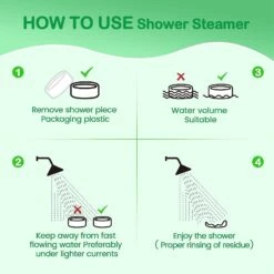 Shower Steamers, Shower Bombs Aromatherapy Relaxing Gift For Women, 8pcs Essential Oil Bath Bomb Scent Steamer Fizzies -Cosmetics Promotion Store 1286971680 max