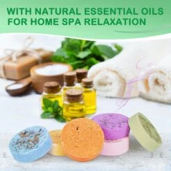 Shower Steamers, Shower Bombs Aromatherapy Relaxing Gift For Women, 8pcs Essential Oil Bath Bomb Scent Steamer Fizzies -Cosmetics Promotion Store 1286971694 max