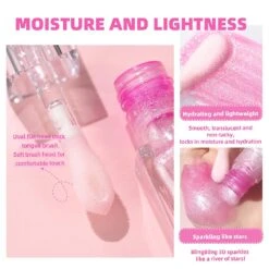 Qibest Color-changing Moisturize Colorless Lip Gloss Discoloration Lip Oil Honey