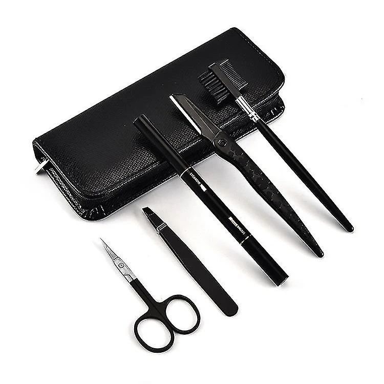 Eyebrow Kit 5 In 1 Tweezers Eyebrow Grooming Set Include Stainless Steel Eyebrow Razor Eyebrow 3 Eyebrow Kit 5 In 1 Tweezers Eyebrow Grooming Set Include Stainless Steel Eyebrow Razor Eyebrow - Image 3