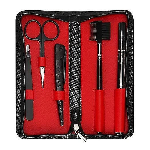 Eyebrow Kit 5 In 1 Tweezers Eyebrow Grooming Set Include Stainless Steel Eyebrow Razor Eyebrow 1 Eyebrow Kit 5 In 1 Tweezers Eyebrow Grooming Set Include Stainless Steel Eyebrow Razor Eyebrow