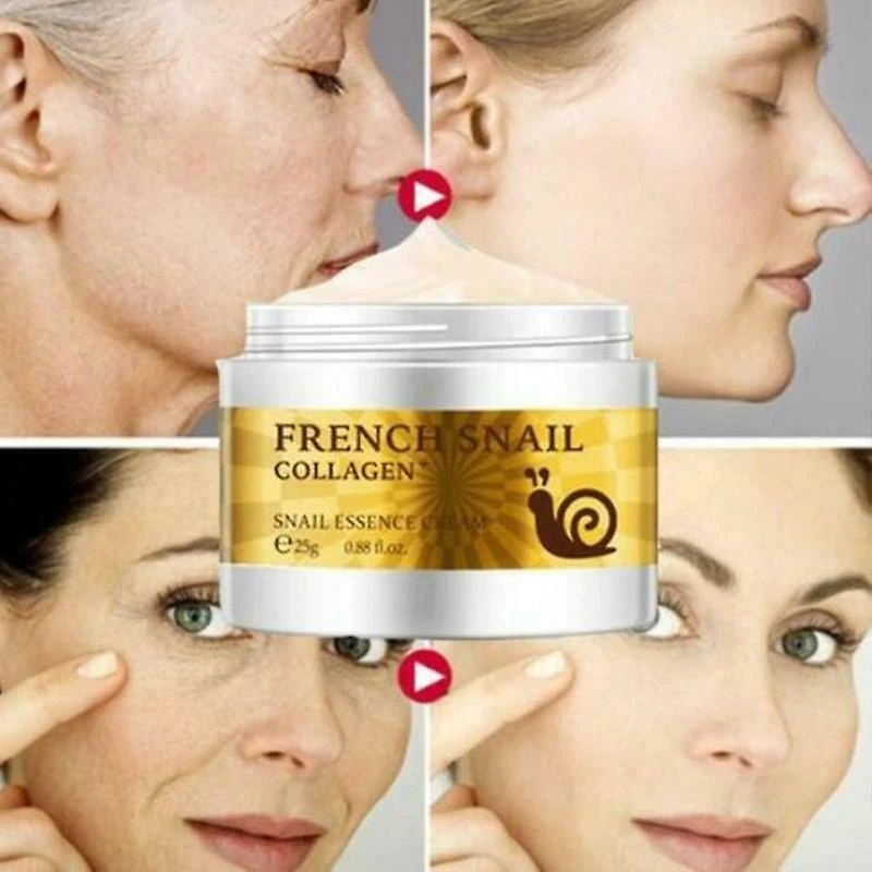 Snail Face Cream Moisturizing Hyaluronic Acid Anti-Wrinkle Anti-Aging Skin Care 2 Snail Face Cream Moisturizing Hyaluronic Acid Anti-Wrinkle Anti-Aging Skin Care - Image 2