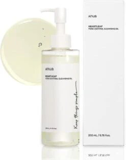Anua Heartleaf Pore Oil Facial Cleanser, Makeup Blackheads Removal
