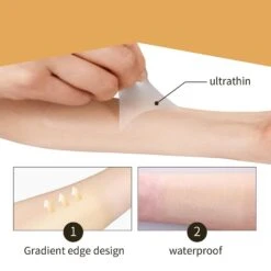 6x Tattoo Cover Up Sticker Breathable Skin Concealing Tape For Body Tattoos