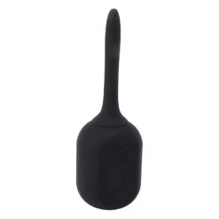 Silicone Anal Douche Cleaner - Reusable, Leak-Proof And Soft For Colon Cleansing Enema, Men And Women (Black) -Cosmetics Promotion Store 1319610357 max