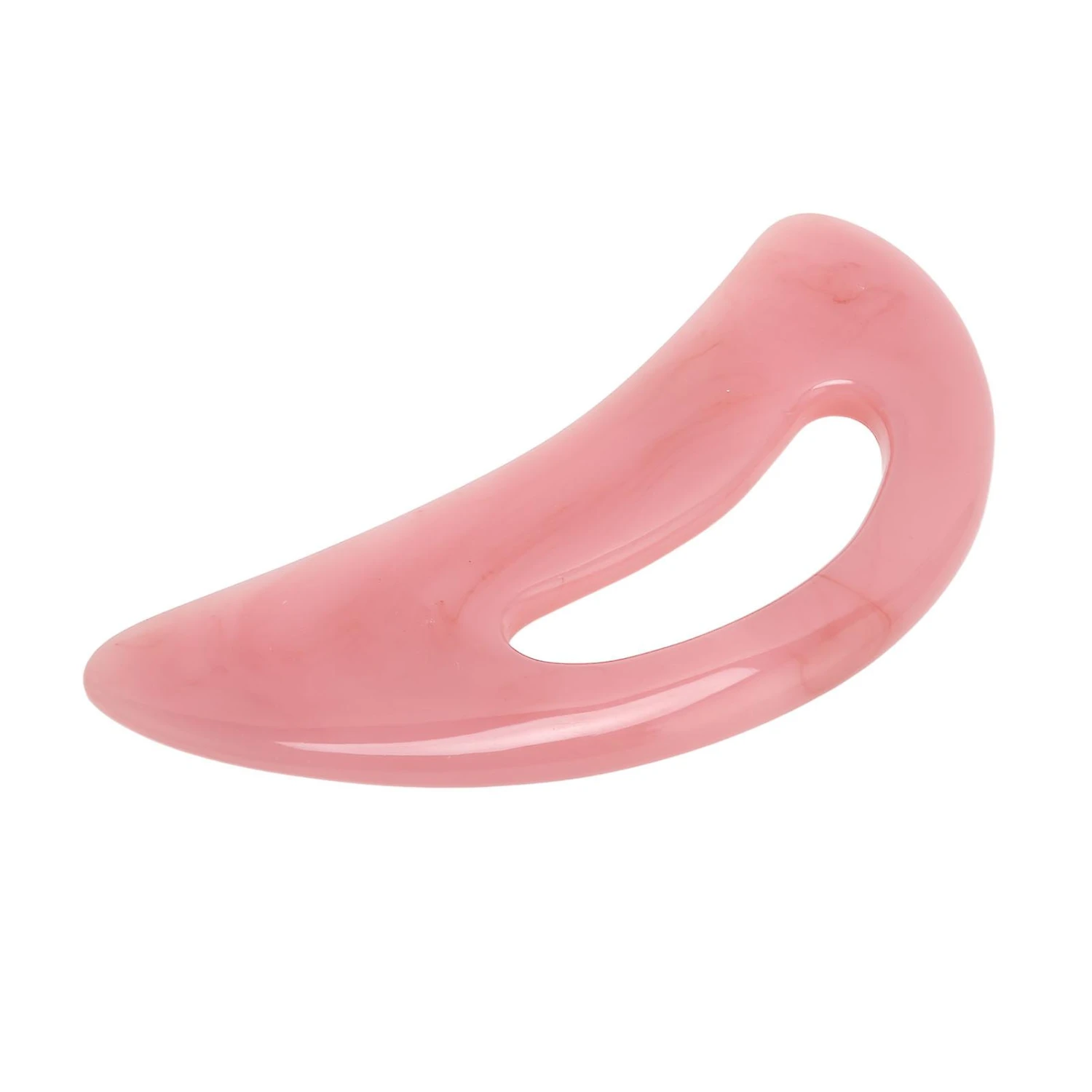 Gua Sha Massage Board - Pink Resin, Whole Body Scraping (Size: L) For Home And Salon Use 3 Gua Sha Massage Board - Pink Resin, Whole Body Scraping (Size: L) For Home And Salon Use - Image 3