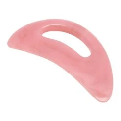 Gua Sha Massage Board - Pink Resin, Whole Body Scraping (Size: L) For Home And Salon Use