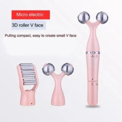 Aesthetic Facial Product 3D Roller Massager For Face Beauty Instrument V Shape Cheekbones Lift Wheel Skin Care Simulator Tool 01