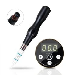 Wireless Rechargeable PMU Tattoo Machine Microblading Permanent Makeup Eyebrow Lip Tattoo Pen US And 2pcs Needle