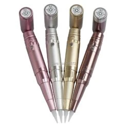 4 Colors -Professional Permanent Makeup Machine Wireless Tattoo Eyebrow Lips Machine Pen With Battery Rose Gold