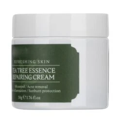 Acne Removal Facial Cream - Tea Tree Oil, 1.76oz - Controls Oil And Moisturizes For Clear Skin