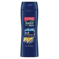 Suave Men Hair And Body Wash 2 In 1, 15 Oz
