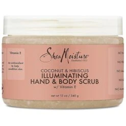 Shea Moisture Sheamoisture Illuminating Hand And Body Scrub Coconut And Hibiscus, 12 Oz